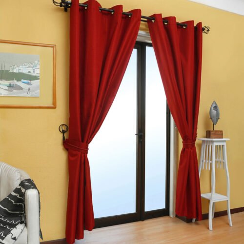 Cortina Black Out Roja